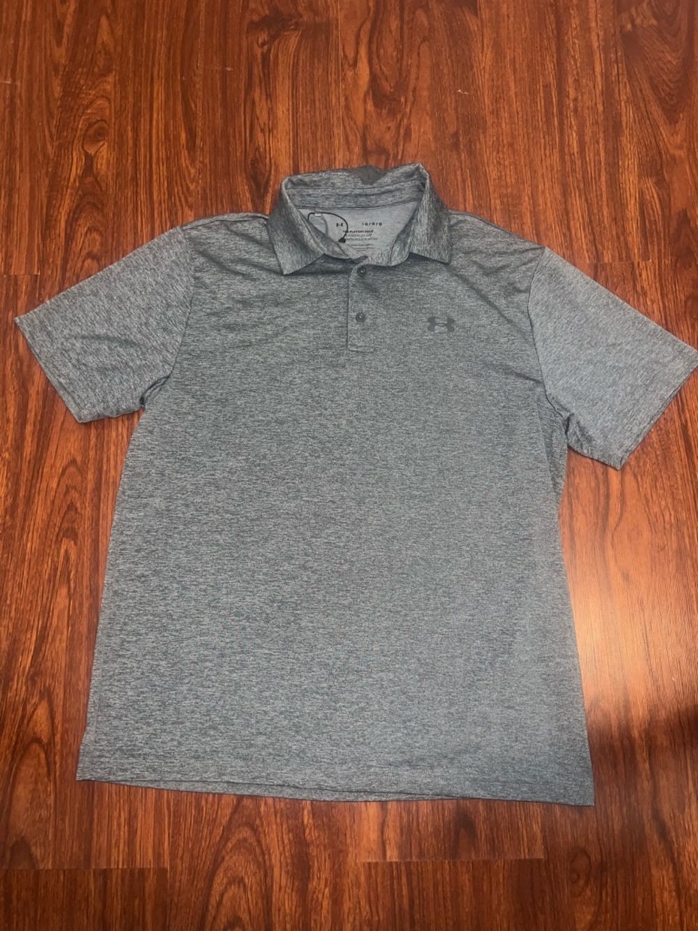 Under Armour Men's Gray Heather Performance Polo